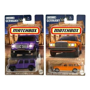 Matchbox Germany Mercedes Lot G 550 & W123 Wagon (2 Cars)
